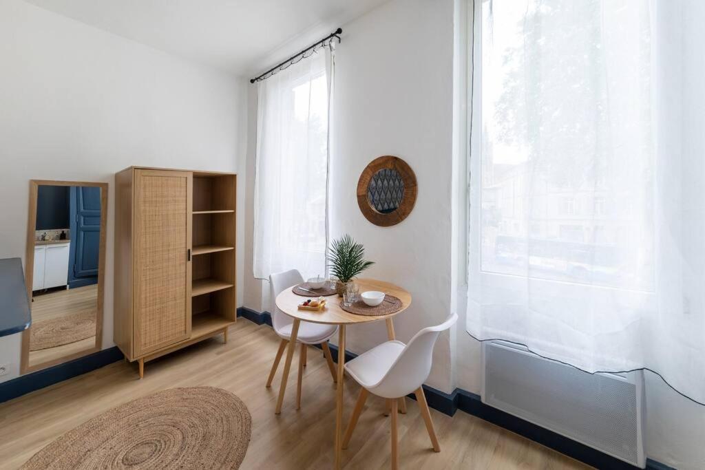 L'Elegant, Charmant Studio Hyper Centre Gare 800M Ажан Екстериор снимка