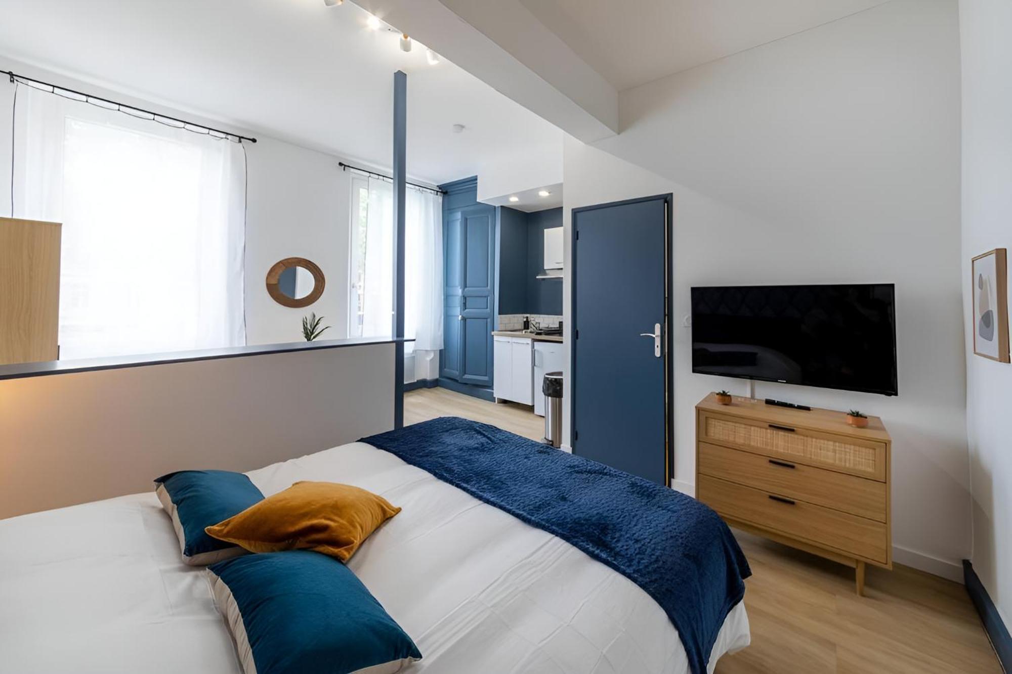 L'Elegant, Charmant Studio Hyper Centre Gare 800M Ажан Екстериор снимка